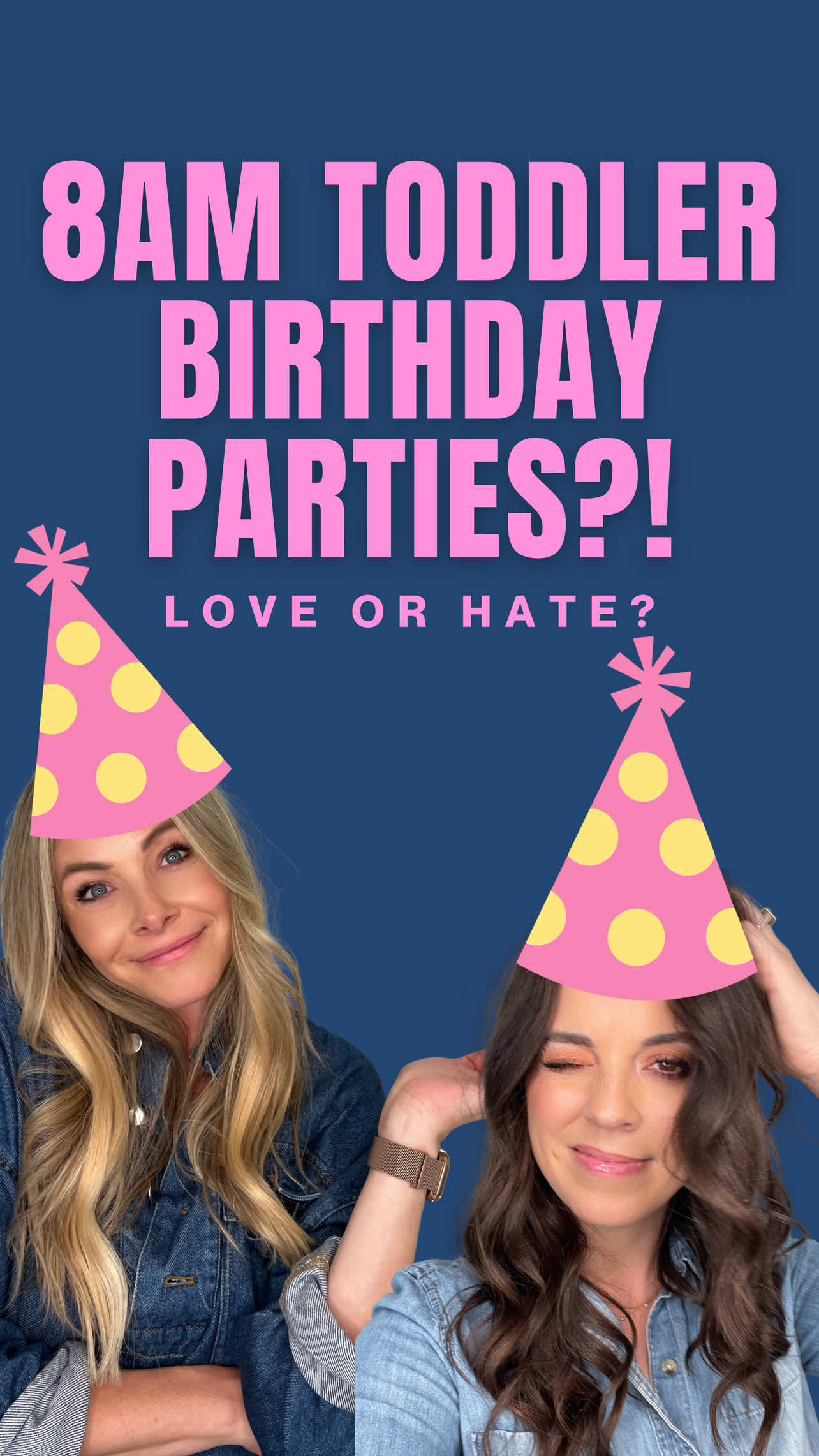 Toddler birthday party trend alert: inviting guests to celebrate at 8am! 🎈🎂🎉 What is your take on the viral way to throw a birthday bash for your kiddo? Is 8am too early? Or just perfect? Hit the comments and let us know your take, mamas! 🥰 We get into it this week on the Between Us Moms podcast, streaming now!  #MomsofTikTok  #kids #birthdayparty #mother 