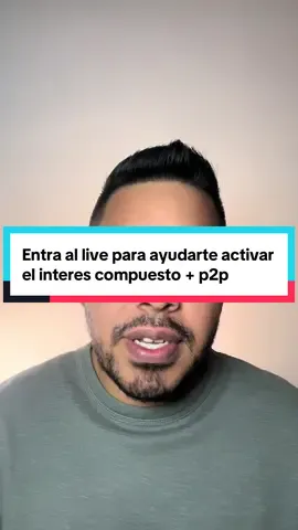 Estamos en vivo , ayudando a activar el interés compuesto, y para que aprendas a ganar con el  p2p de BINANCE o bybit . #InteresCompuesto #EducacionFinanciera #FinanzasPersonales 