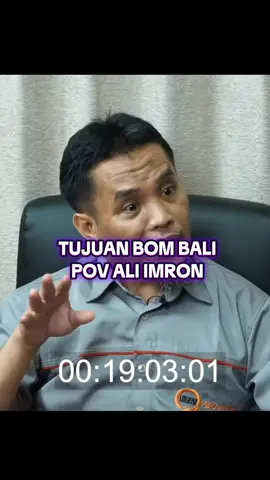 Tujuan Bom Bali Menurut mantan pelaku Ali Imron. #bombali #podcastclips #podcast #fyp #tragedi 