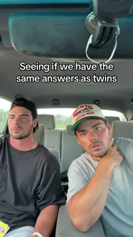 Do we have the same answers as twins #twins 