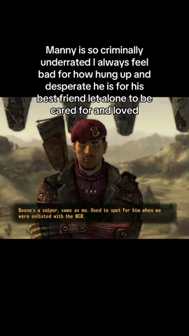 they could never make me hate you manny vargas :( #falloutnewvegas #fallout #craigboone #fnv #mlm 