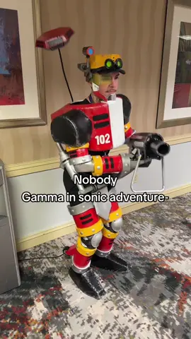 So many people kept calling my cosplay Omega 😂 silently cries🤣 #sonic #cosplay #sonicadventure 