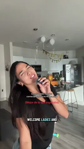 Ríanse conmigo que mi 🎙️ nunca sirvió 🤣🤣 pero 10/10 este español 👏🏼👏🏼👏🏼 #Love #latina #humor #godbless #spanishclass 
