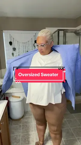 I love an oversized sweater!  #sweaterweather #fallfreshness #sweaters #tiktokshopcreatorpicks #creatoricons 