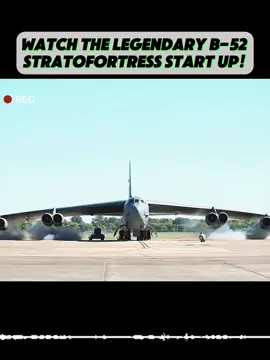 Watch the Legendary B-52 Stratofortress Start Up!#USA#telenovelas#foryou#B52Bomber #Stratofortress #MilitaryAircraft #AviationHistory #AirForce