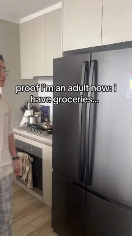 mum said “stock your fridge with essentials” … so i did 🥴 #movingout22 #apartmentlife #relatable