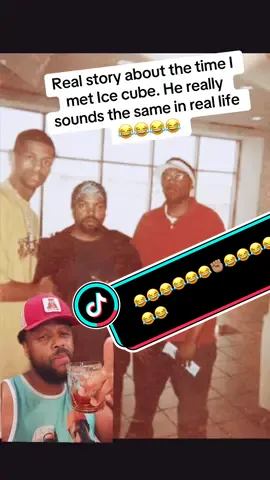 #greenscreen Real story about the time I met Ice cube. He really sounds the same in real life 😂😂😂😂 #fyp #tiktok #foryou #viral @icecube 