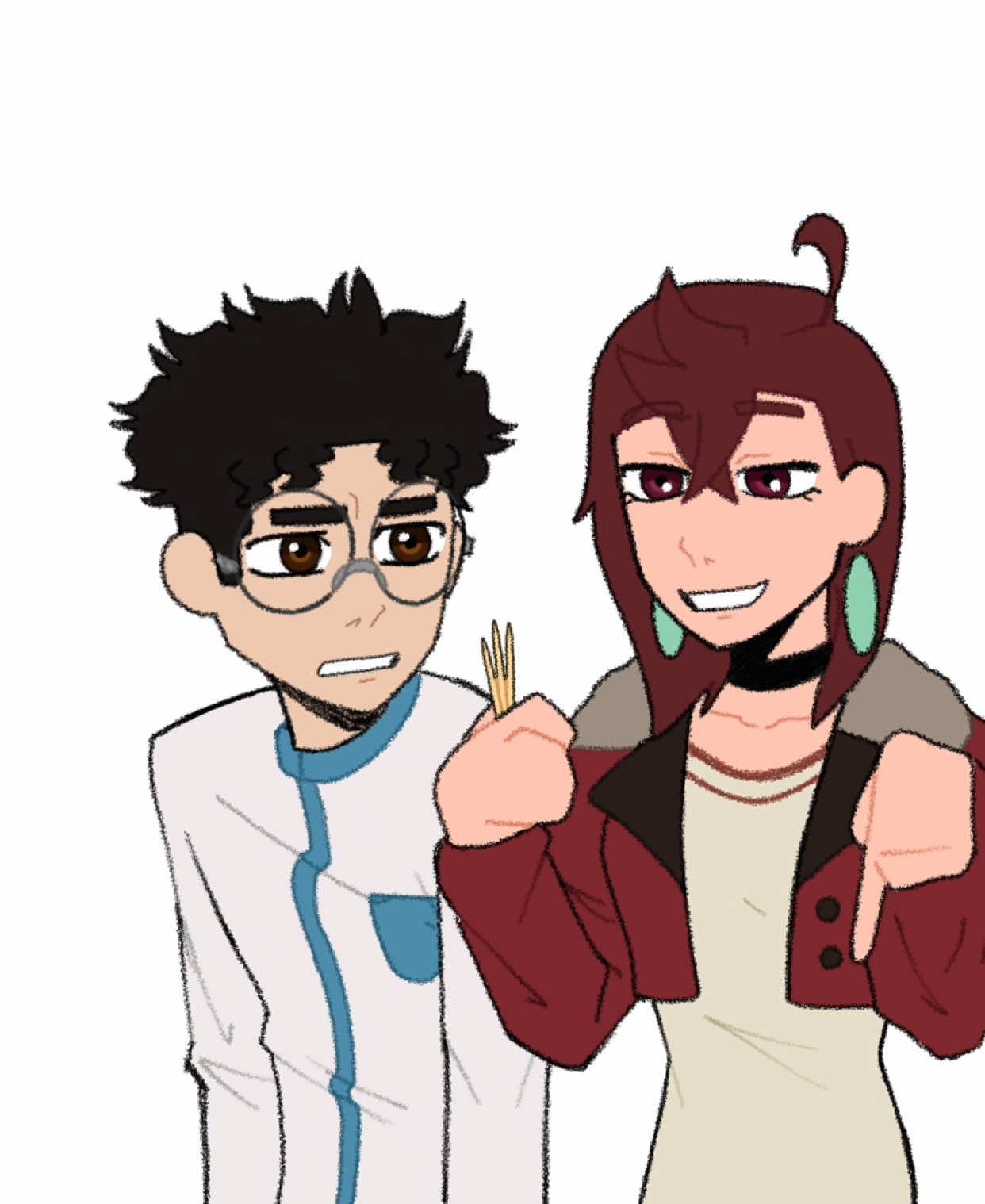 Y’all I’m done #art#funny#fyp#anime #dandadan 