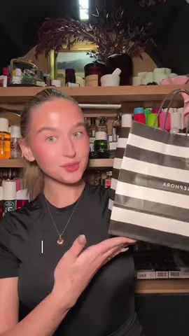 What new launches are you eyeing??? 👀 What a Sephora Beauty Advisor ACTUALLY buts from Sephora❤️ @Fenty Skin Butta Drop Body Milk “Salted Caramel” @Rare Beauty Layering Balm “Amber Vanilla” @Glossier Balm Dot Com “Banna Pudding” @Sephora Collection Liquid Lip Stain “Cherry Moon” #sephorahaul #newmakeup #makeuphaul #sephoraemployee #fallessentials  . . . . . Sephora beauty advisor. Sephora haul. New fall beauty launches. Rare beauty. Rare routine. Sephora employee. What I bought from Sephora 