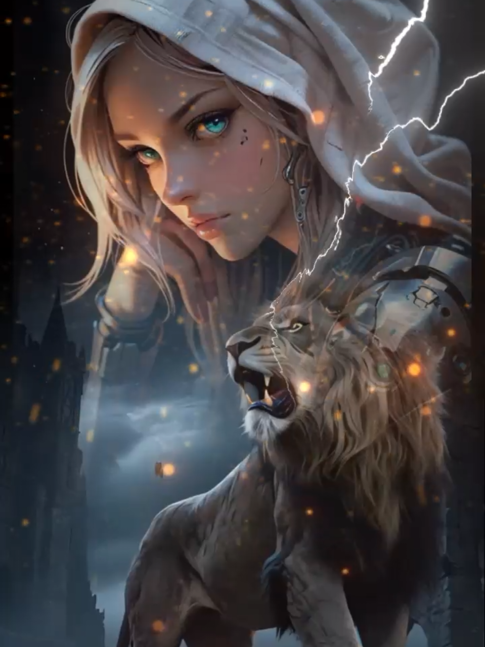 #CapCut #thunder #lion #trending #intro 