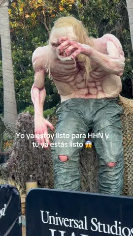 Yo ya estoy listo para HHN y tú ya estás listo #hhn26 