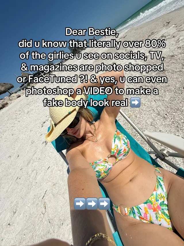 The 2nd pic🥹🫶 Sis don’t let comparison be your thief of joy especially because what you’re comparing yourself to likely isn’t REAL. This is your reminder to love yourself and your body AS IS because YOU are the only YOU and that is your super power - and GOSH DARN IT YOU’RE SO PRETTY!!!