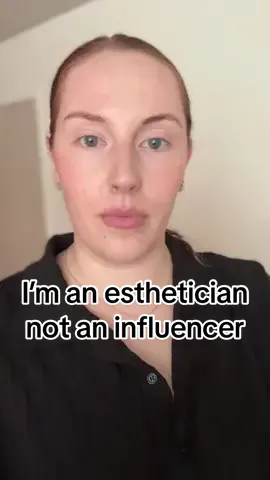 Sincerely, an exhausted biz owner 😂 #skincare #esthetician #notaninfluencer 