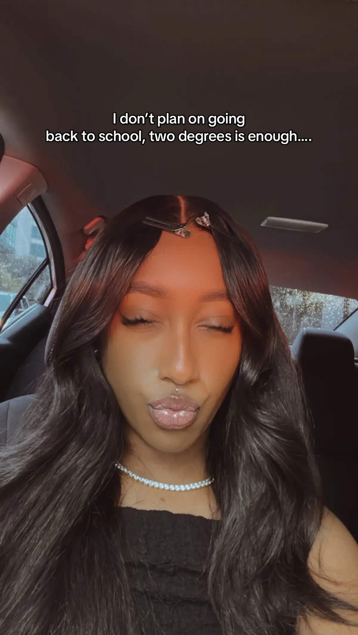 I am never beating the first daughter allegations! Talk to me niceeeeeee #doctoralstudent 