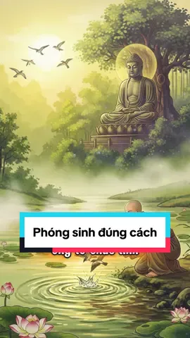 Phóng sinh đúng cách mới thực sự là cứu sinh #phatphapnhiemmau #phatphap #chanhniem108 #loiphatday #phongsinh 