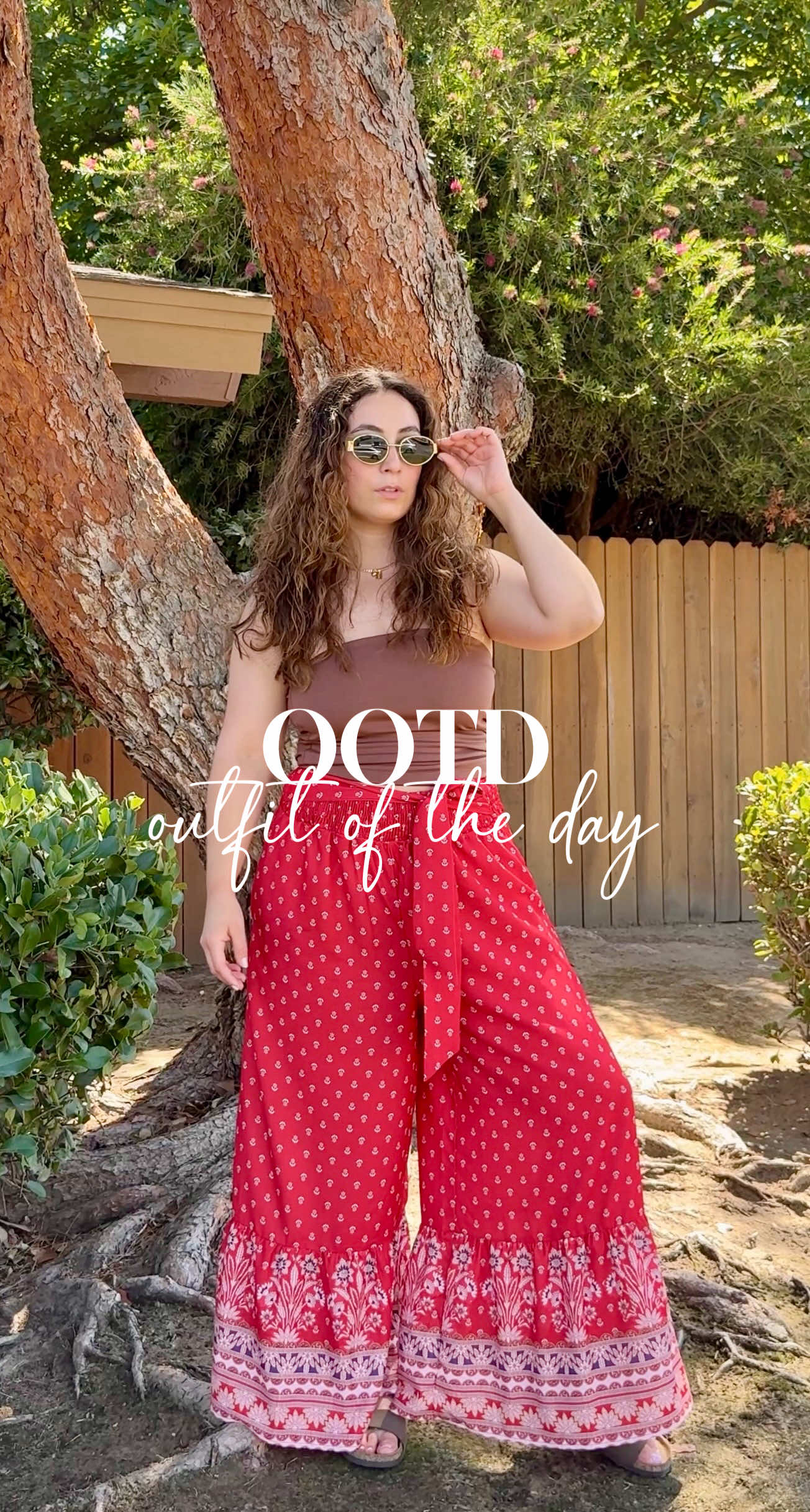 HERE’S SOME Outfit Inspo | OOTD ideas |  | OUTFIT OF THE DAY | Pants: @Grace Karin US Shop  Top: @target  Sandals: @BIRKENSTOCK USA #creatorsearchinsights #OOTD #outfitinspo #outfitoftheday #outfitideas 