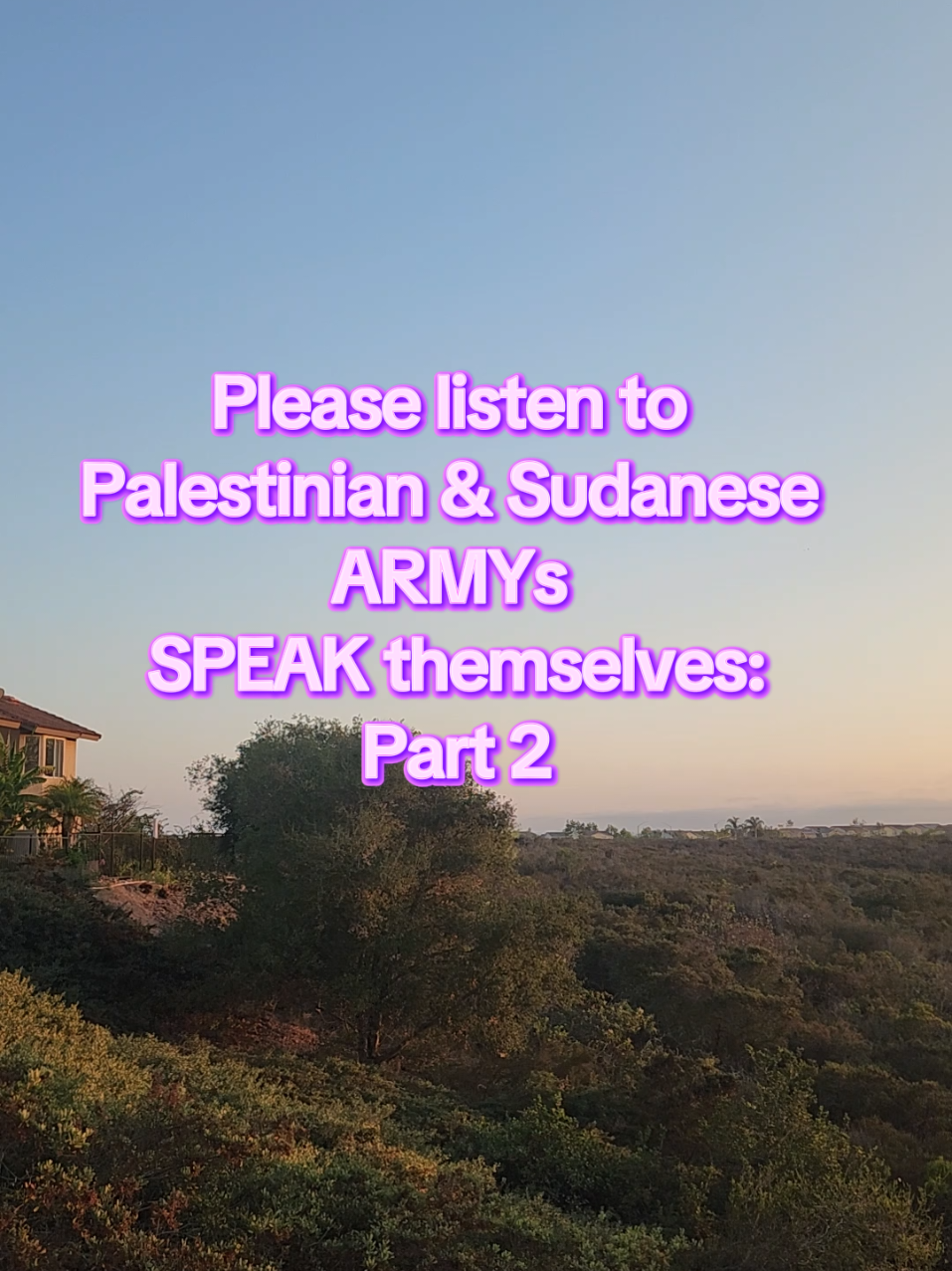 🇵🇸💜🇸🇩 Please listen to Palestinian & Sudanese ARMYs SPEAK THEMSELVES: Part2 💜 Please continue to d♡nate & share their survival campaigns as they experience gen0cide & h0locaust. @BTS @hobipower @AbjkMRstY  #BTSARMY #ARMY4Palestine #BTS #BTSxARMY 