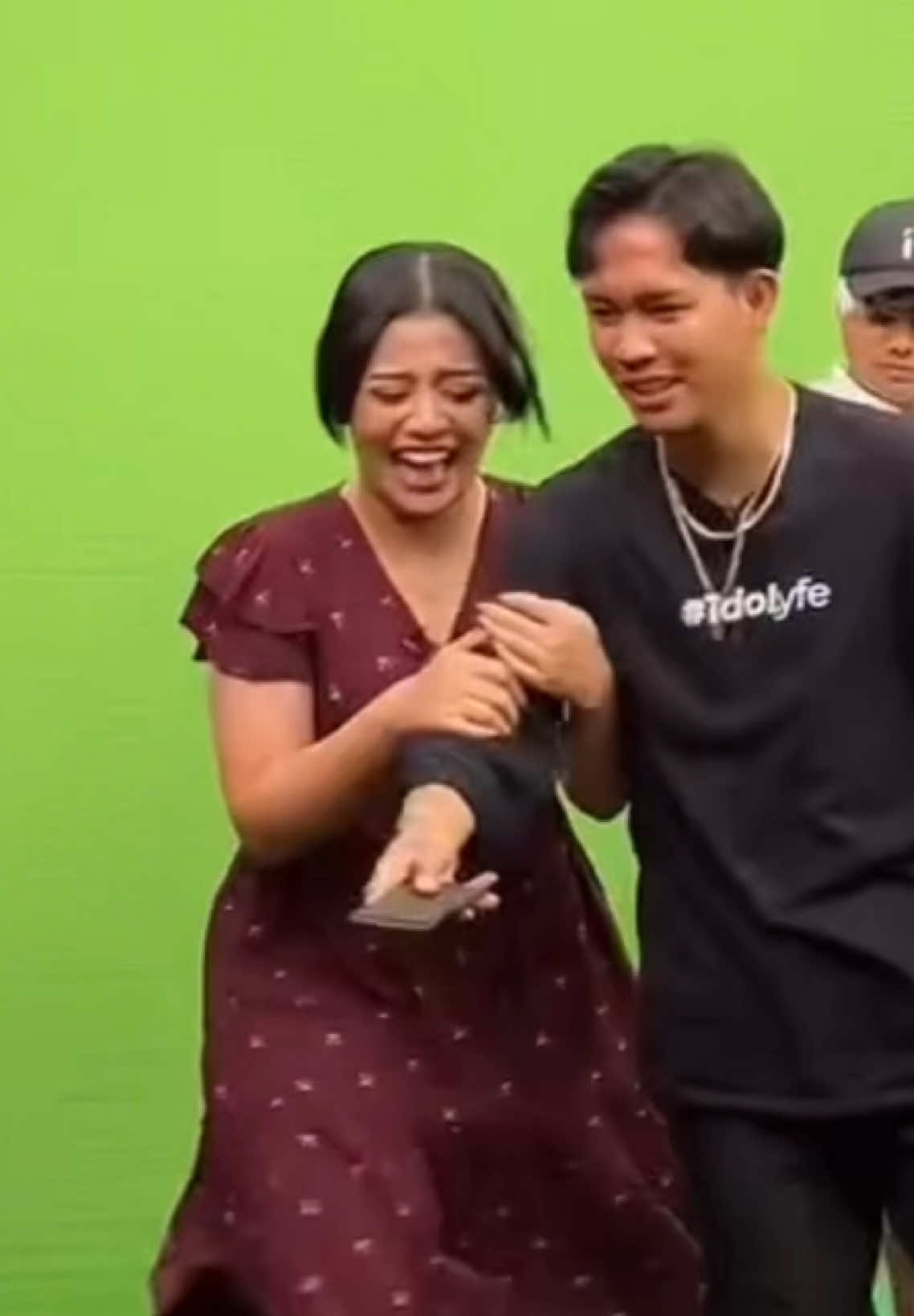 Cuteness overload, tolong jangan ganggu🤏🩵💛💚 #fanachessa #leanoor #shabrinaleanor #fajarnoor #idolyfe2025 