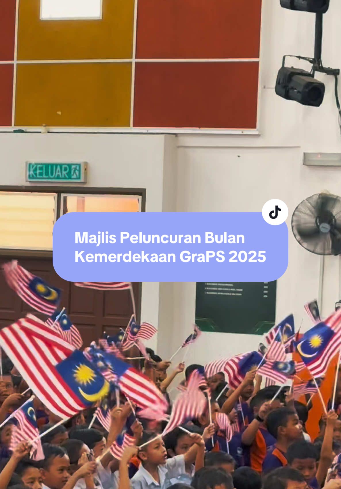Majlis Peluncuran Bulan Kemerdekaan GraPS 2025 Merdeka vibes unlocked 🇲🇾✨ From patriotic songs to colorful performances – our school is all out for Independence Month! 🎤🎶🎉  #WeAreGraPS #GraPSSentiasaHebat