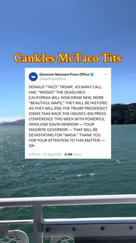 @I’ve Had It Podcast  @Gavin Newsom  no notes + shoutout to the Latina running Newsom’s account 🫢🏆 #canklesmctacotits #ivehaditpodcast #newsom #sf 