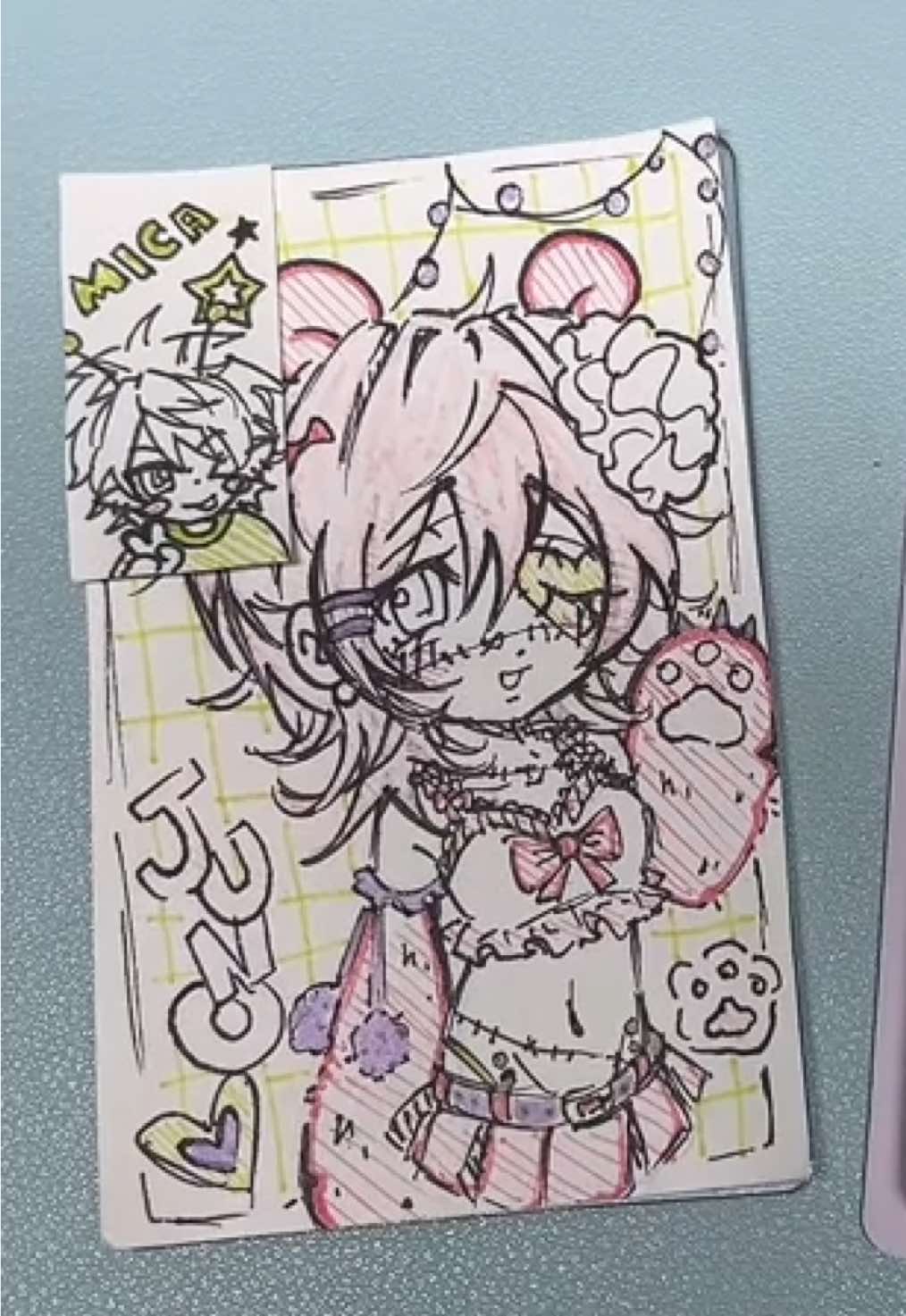I LOVE MY OCS😻  #originalcharacter #trinkethaul #artist #drawing #kawaii