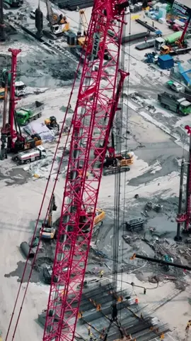 China's infrastructure construction, rebar engineering is shocking #coupler #china #rebar #civilengineering #fyp 