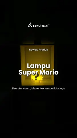 Lampu ini bikin nostalgia banget sama game super mario karena bentuk dan suaranya yang khas. #lamputidur #lampudekorasi #lampusupermario #paydaysale #promoguncang99 