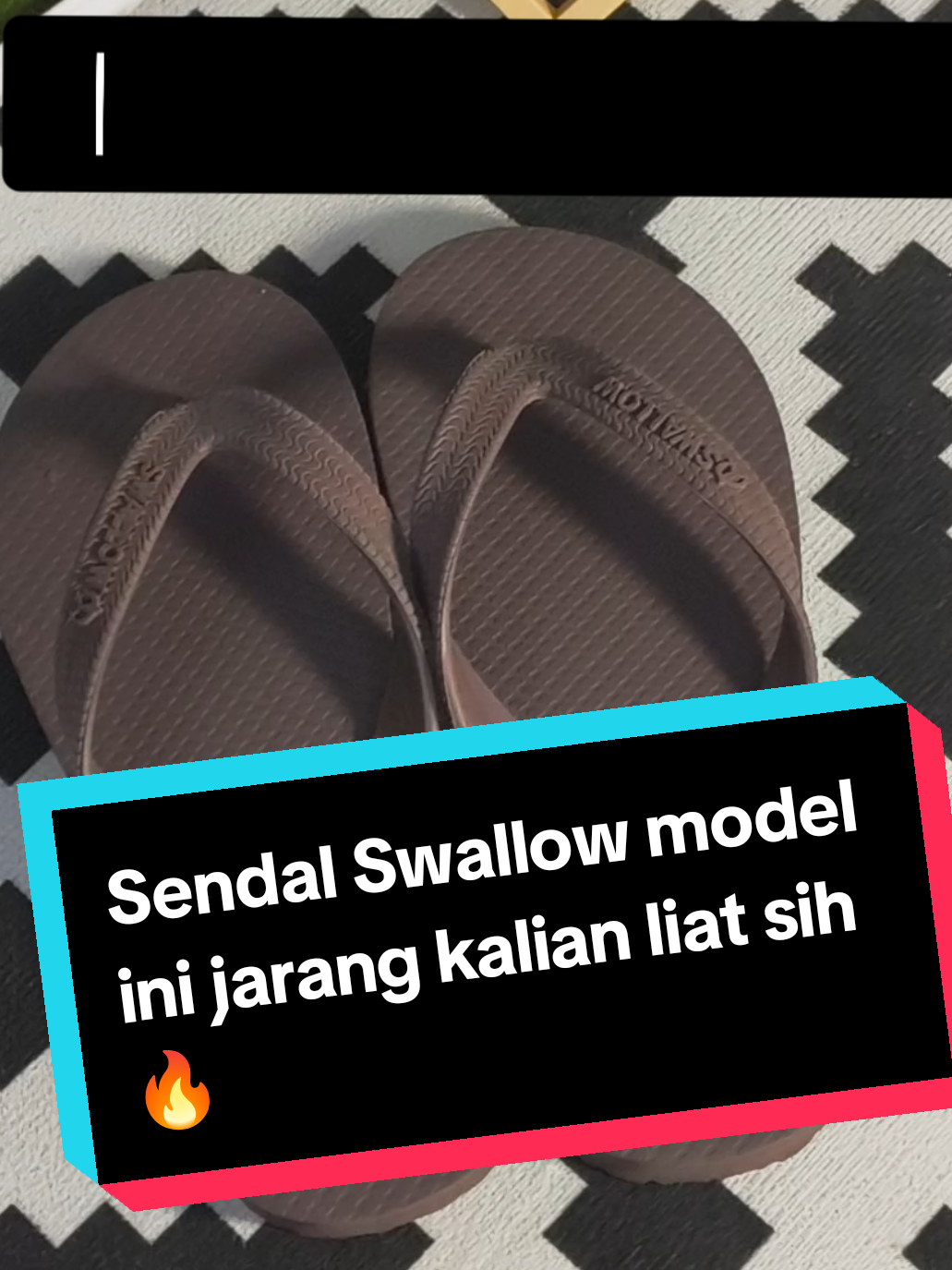 Sendal Jepit swallow skrng modelnya cakep ya baru tau 🔥 #sendaljepit #sendalswallow #swallow #sendalmurah #sendal 