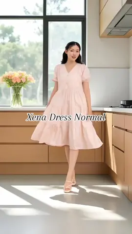 Eclaire - Xena Dress Normal Grande Bigsize | Dress Katun Wanita Casual Korea Kancing S-L XL XXL Jumbo #dress #dressup #dresstoimpress #casual #casualoutfits 