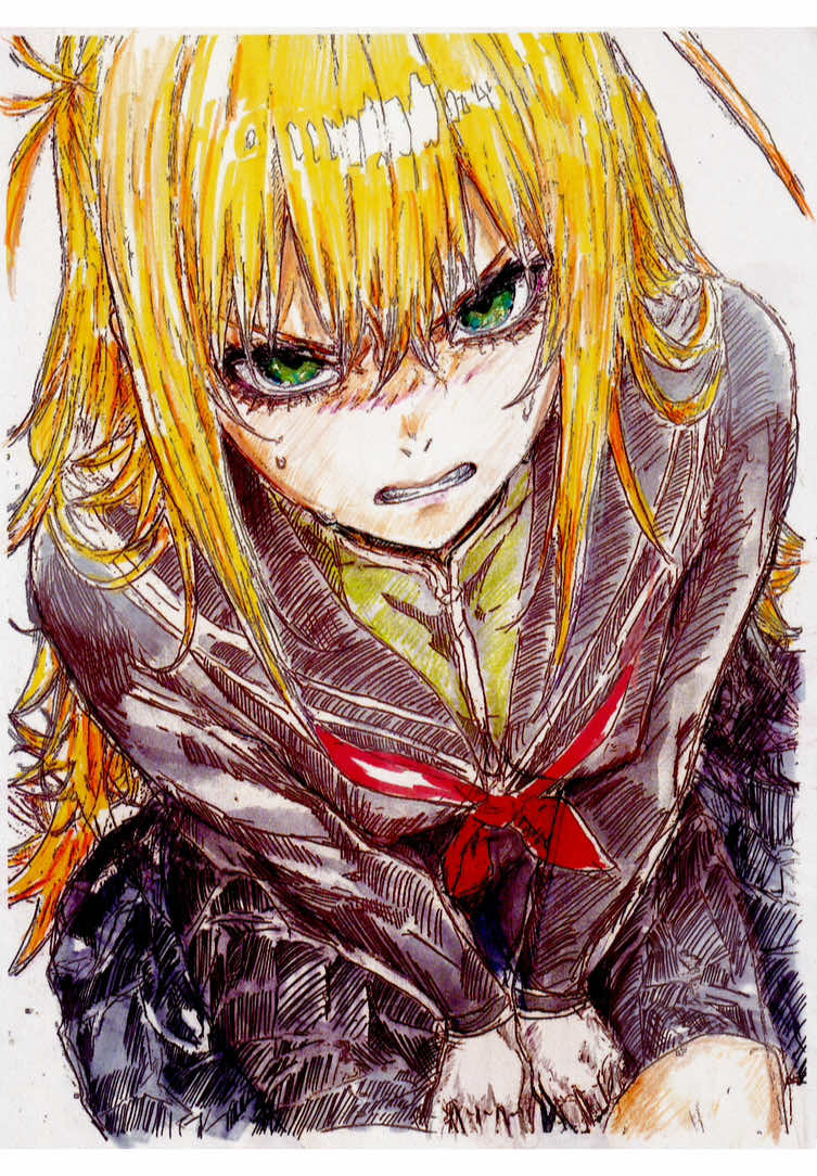 翡翠かのん描いてみた　#翡翠かのん  #戦隊大失格  #ファンアート 