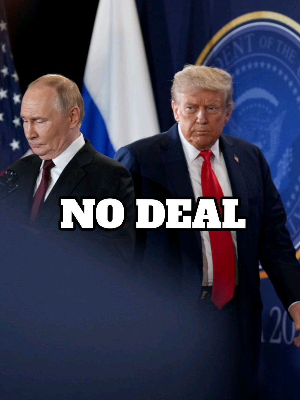 Trump-Putin summit ends in no deal. #putintrump #ukrainewar 