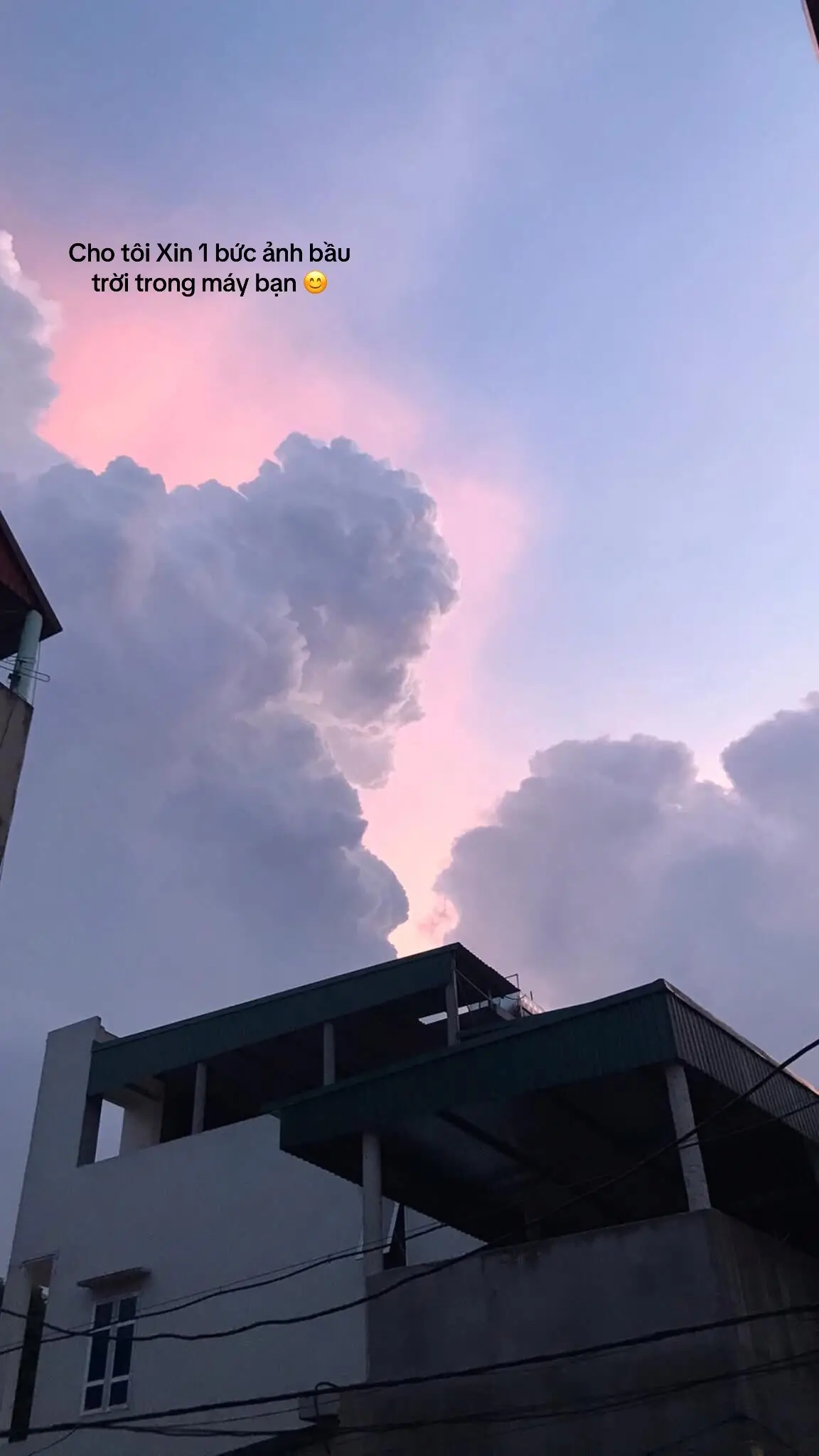 Cho tôi Xin 1 bức ảnh bầu trời trong anbum của bạn 😊#xuhuonggggggggggggggggg #bautroi #viral 