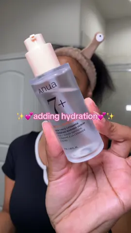 Adding Anua Hydrating Serum to my hydrating routine has been doing wonders for me… have you tried it? #skincareroutine #anuaskincare #hydratingskincare #koreanskincare #tiktokshoplabordaysale 