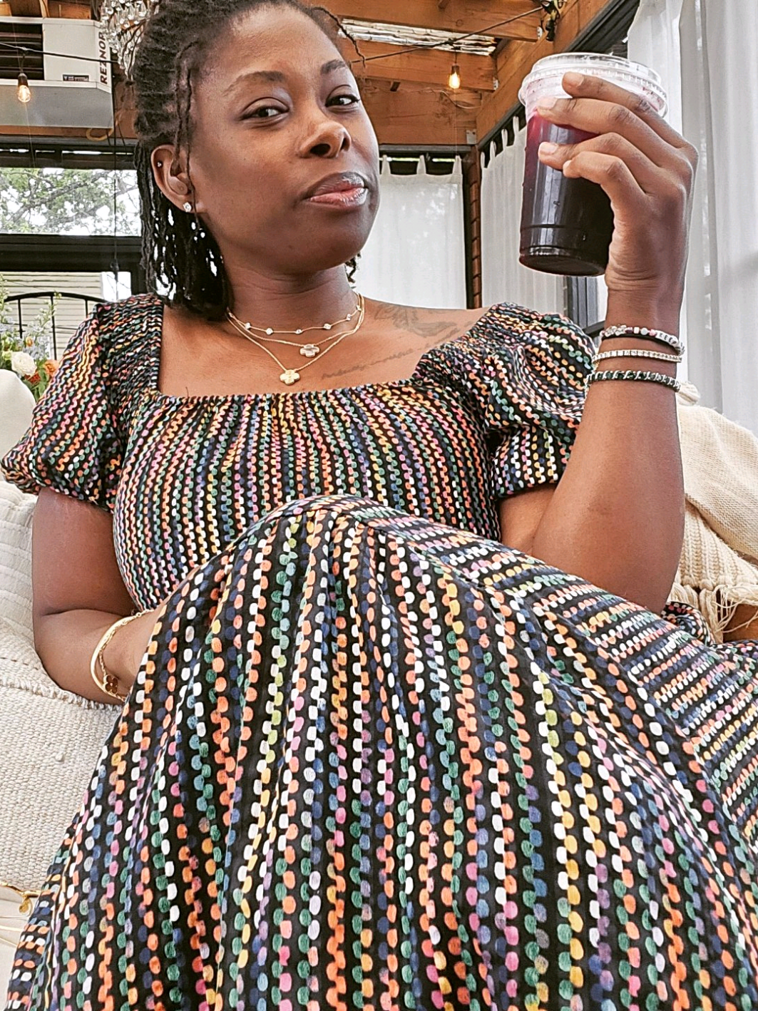 Replying to @justcallmeque I love this dress and it's so comfortable. #OOTD #fashion #dress 