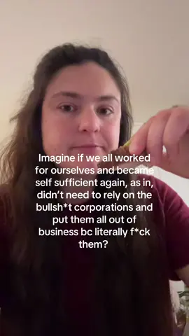 The more we can do for ourselves the less we need them and if no one needs or works for them, they are powerless also I’m at it again with the avocado toast #resist #oligarchy #corporatelife #entrepreneur #follow 