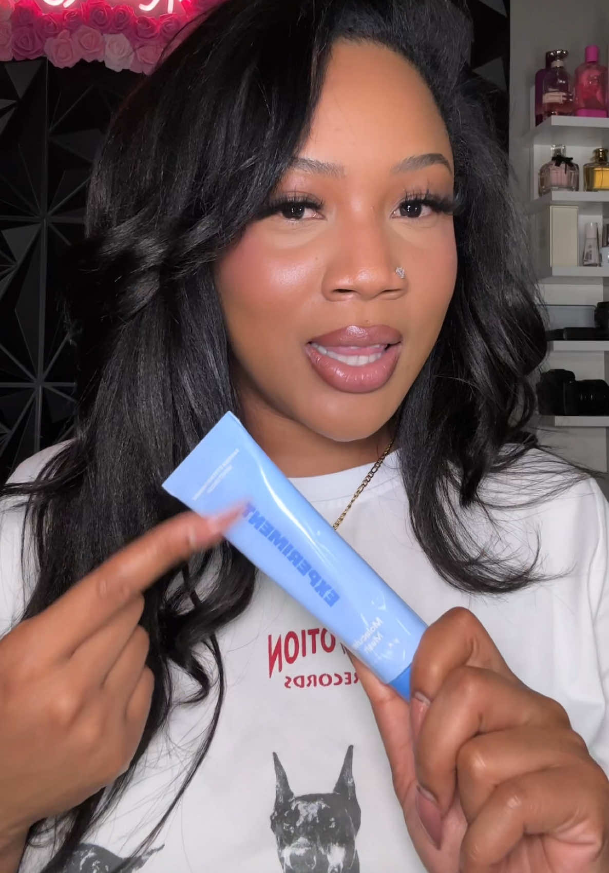 @Tyleelah Follow up on this moisturizer after a few hours of wearing it with makeup! 😍 @Experiment Beauty  #experimentbeauty #moisturizer #makeuphacks #beautyhack #skincare 
