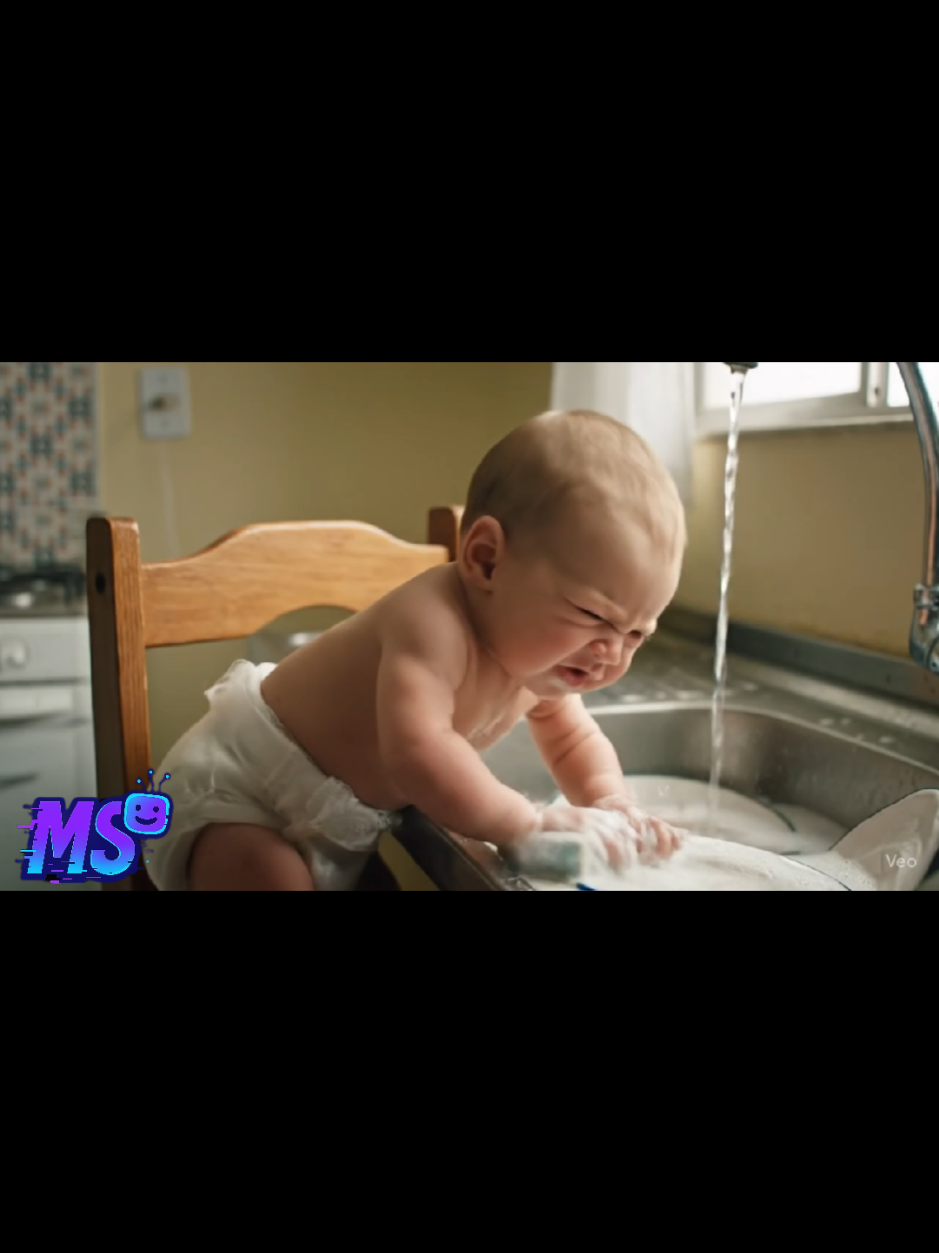 #meme #baby #inteigenciaartificial #veo3 #bebe 