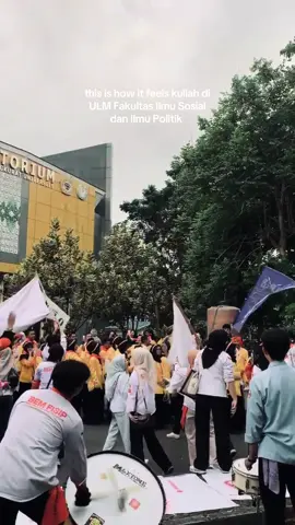 FISIP SATU 🧡  #universitaslambungmangkurat #ulm #fisip #fisipulm #fyp 