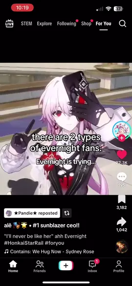 the mood change caught me off guard😭 #evernight #hsr #HonkaiStarRail #hoyoverse #fyp