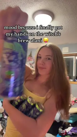 i’m so excited you have no idea    #fyp #alani #witchsbrew #energydrink #foryou 