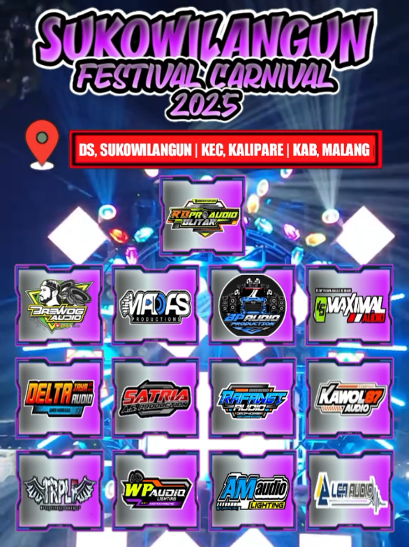 Karnaval desa sukowilangun kec, kalipare 2025 daftar sound system #karnaval2025 #carnival #sukowilangunkalipare #sukowilangun #soundkarnaval 