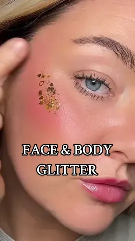 This face & body glitter goes everywhere with me now 😂 #bodyglitter #faceglitter #glitter 