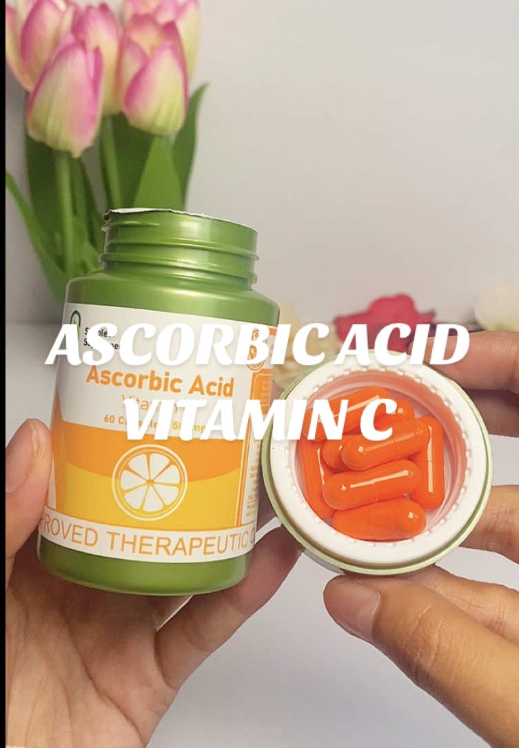 Brighter skin, stronger immune system—thanks to Ascorbic Vitamin C #simpleesupplementsascorbicacid #ascobicacid #vitaminc #simpleesuplement 