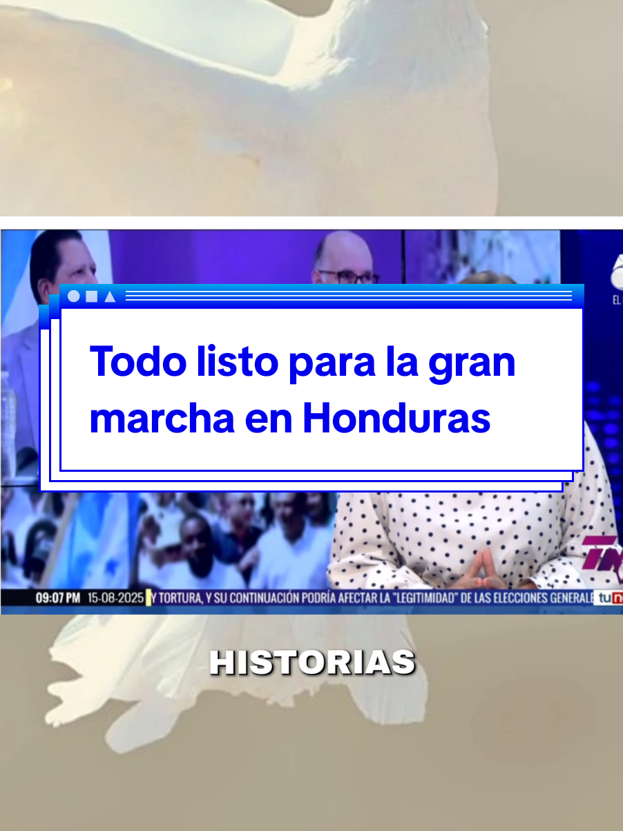 Todo listo para la gran marcha que desarrollan las Iglesias evangélica-católica en Honduras para proclamar Paz, Justicia y Unidad en la familia hondureña.  #noticias #paratiiiiiiiiiiiiiiiiiiiiiiiiiiiiiii #noticiastiktok #noticortosespinalhn #honduras 