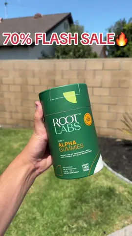 Wow flash sale on the roof labs alpha gummies! Please note sales are limited and prices may differentiate based on when you view the video. For most up to date prices, check the product page.