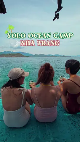 Cảng tươi, đồ ăn tươi, khách tươi chỉ có tại Yolo #nhatrang #yolooceancamp 