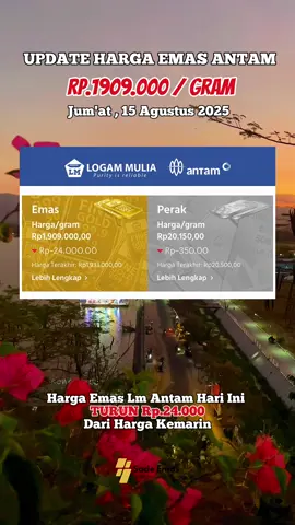 Update Harga Emas Antam Rm Agustus 2025 ⭕️ #emas #antam #updatehargaemas #infohargaemas #emasantam  