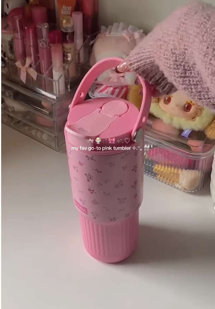 found the perfect pink tumbler 💕 Daily use, no complaints. KADA tumbler nailed it. 💞✨ #kada #kadatumbler #pink #fyp #foryou 