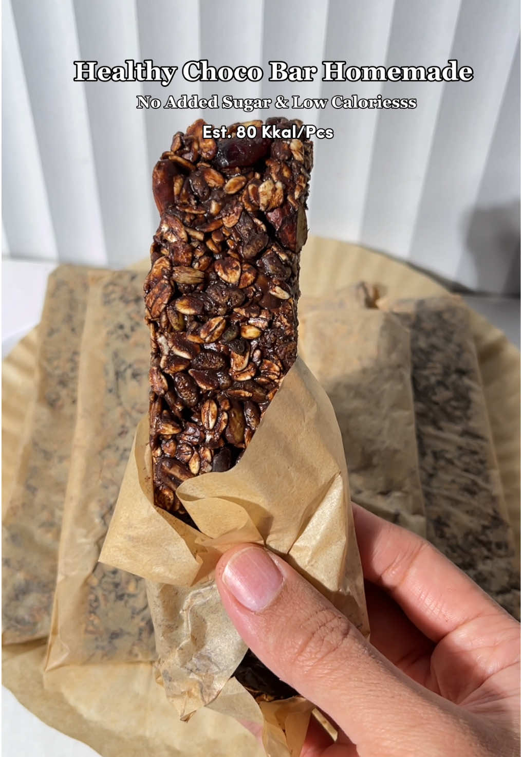 Yang bingung cara ngolah muesli? Nih resepnya hehe #mueslisafiya #mueslirecipe #chocobar #chocobarhomemade #healthychocobar 
