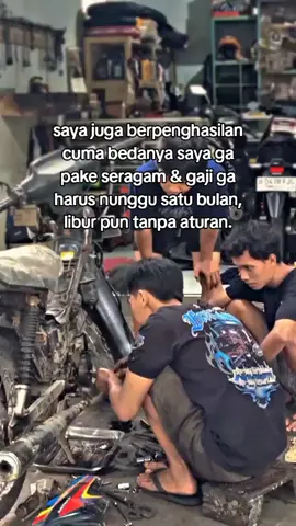 wong kene harian lepas kok🤗 #storymekanik #mekaniktiktok #bengkelmotor #azmgarage #fyp 